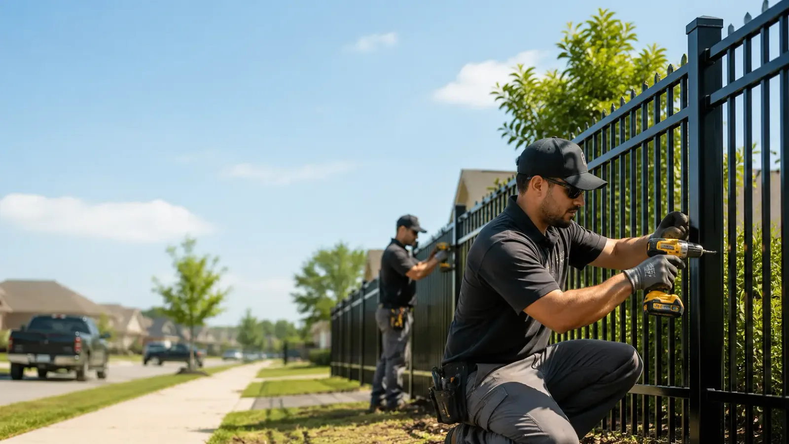 Metal Fence Installation in Ingalls, IN